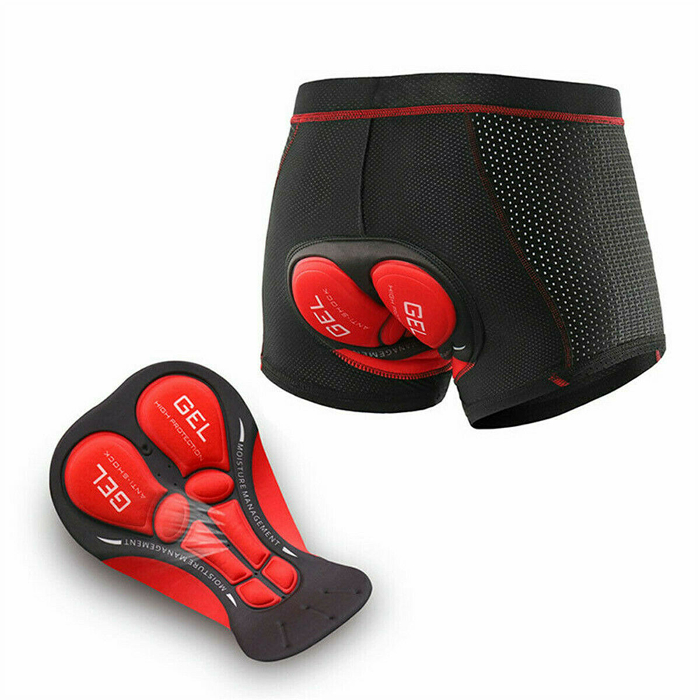 Men Cycling Underwear 5D Gel Padded Bicycle Shorts MTB Mountain Bike Short Pant